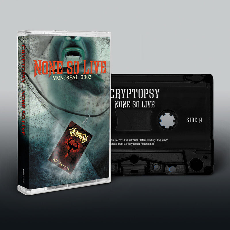 Cryptopsy – None So Live  Cassette, Album, Réédition