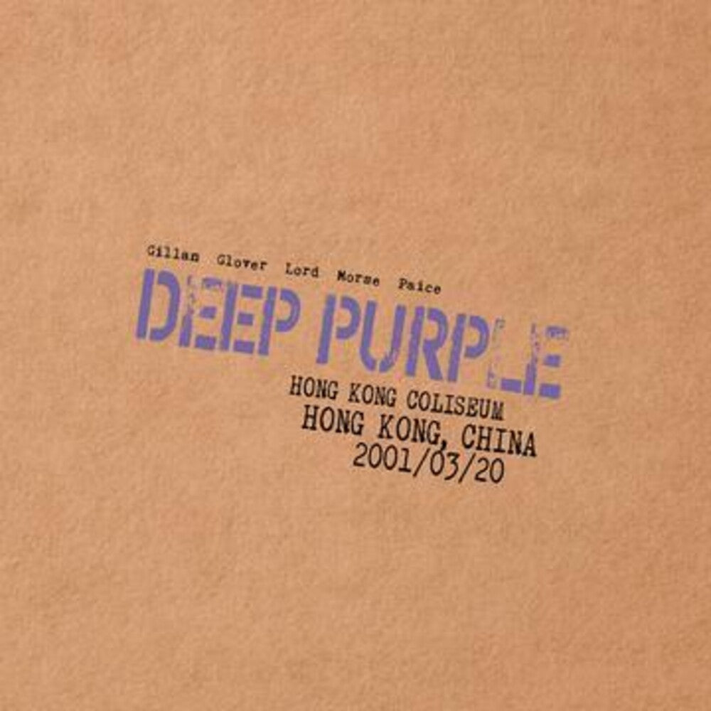 Deep Purple – Live In Hong Kong  2 x CD, Album, Édition Limitée, Numéroté, Remastérisé