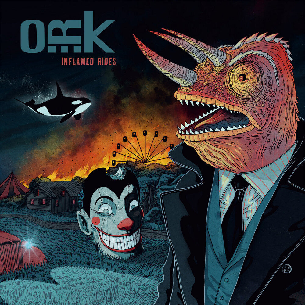 O.R.k. – Inflamed Rides  Vinyle, LP, Album, Édition Bleu