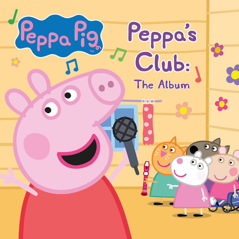 Peppa Pig - Peppa's Club Vinyle, LP, Pink & Blue