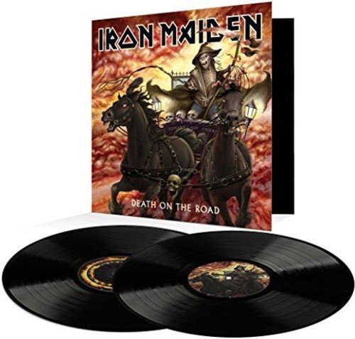 Iron Maiden – Death On The Road  2 x Vinyle, LP, Album, Réédition, Remasterisé