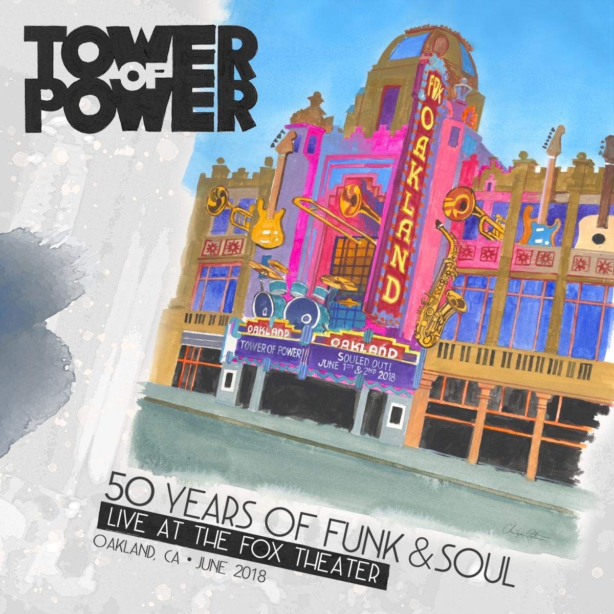 Tower Of Power – 50 Years Of Funk & Soul: Live At The Fox Theater-Oakland Ca-June 2018 -  3 x Vinyle, LP, Album