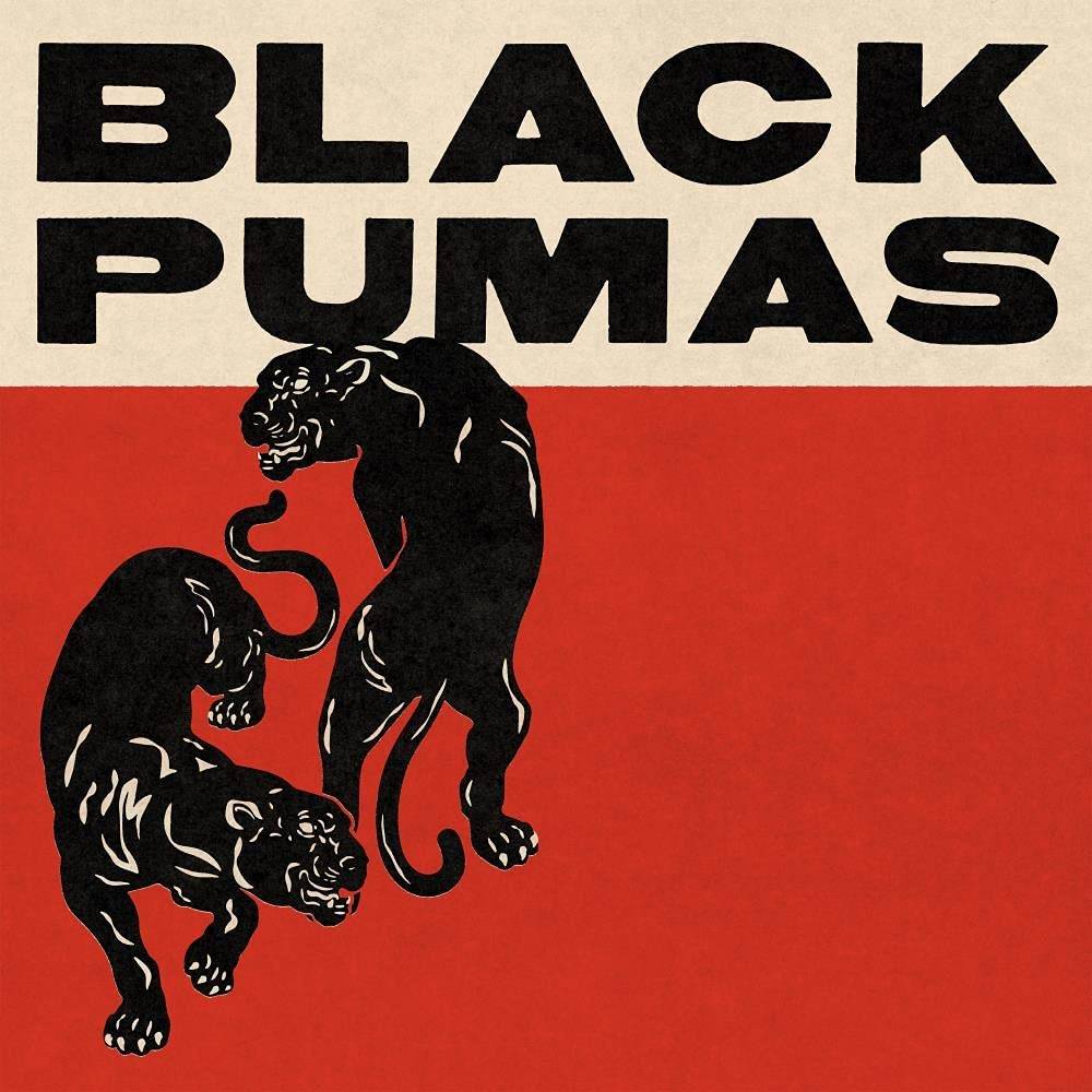 Black Pumas – Black Pumas  2 x  Vinyle, LP, Or &amp; Rouge/Noir, Album, Édition Deluxe