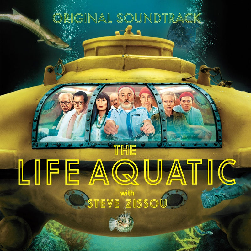 Artistes Divers – The Life Aquatic With Steve Zissou (Original Soundtrack) 2 x Vinyle, LP, Bleu[Sea Blue]