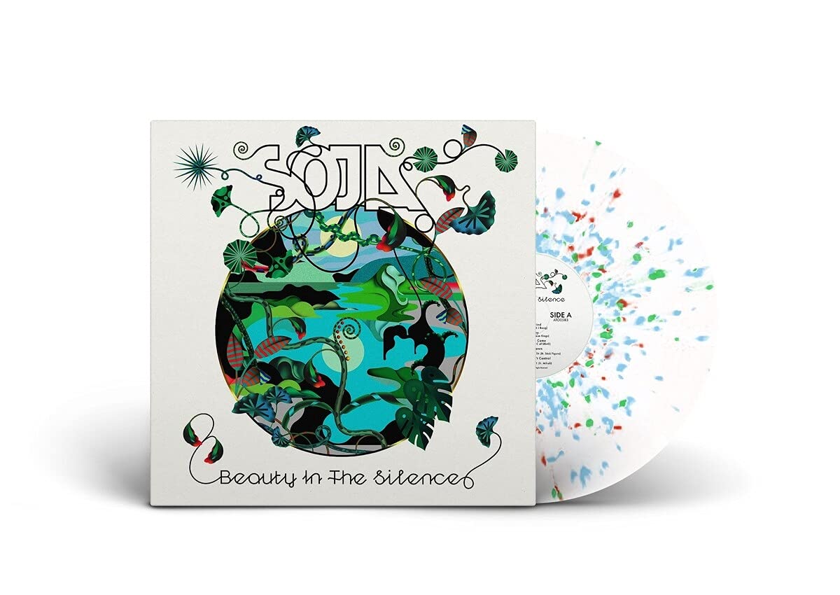 Soldiers Of Jah Army – Beauty In The Silence  Vinyle, LP, Édition limitée, White with Green, Red, Blue Splatter