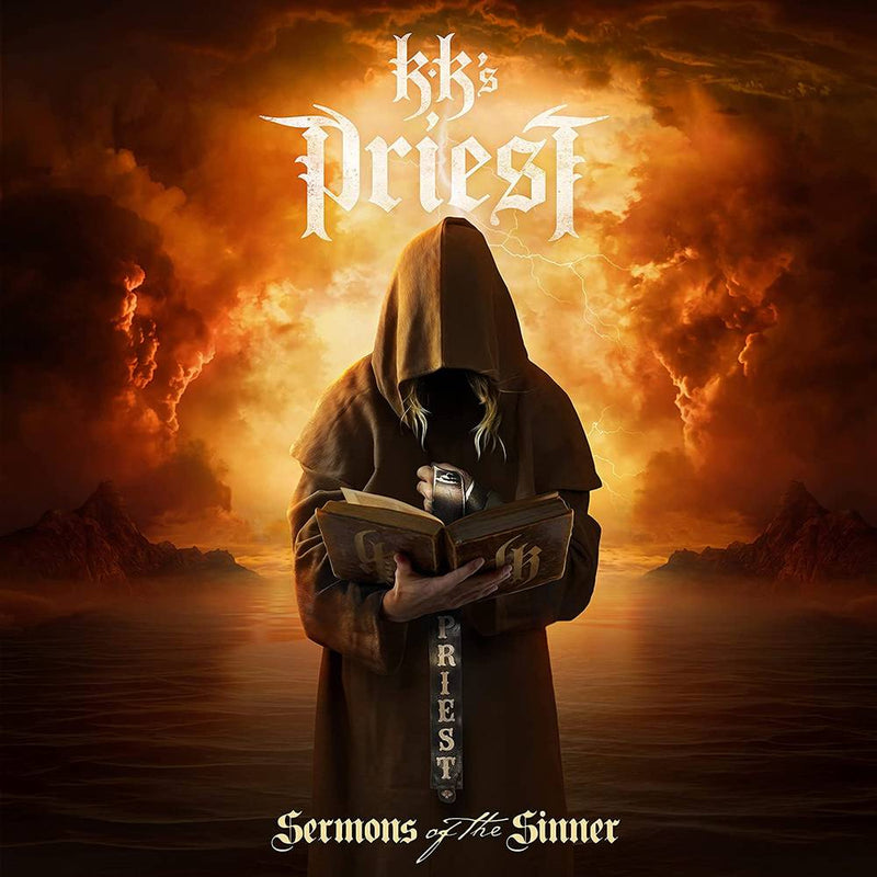 KK's Priest – Sermons Of The Sinner  Vinyle, LP, Album, Rouge [Thunderbolt] + CD, Album, Édition limitée