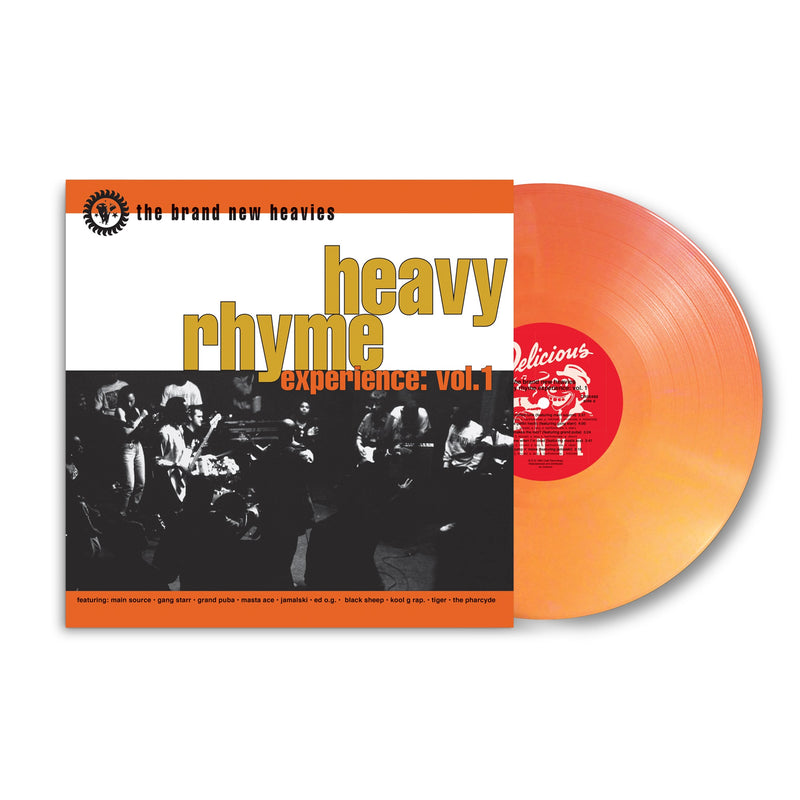 The Brand New Heavies – Heavy Rhyme Experience: Vol. 1  Vinyle, LP, Album, Réédition, Orange, Édition 30e anniversaire