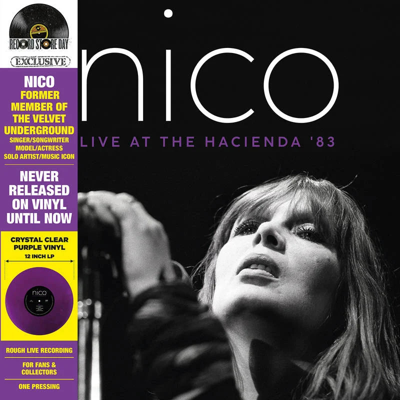 Nico - Live At The Hacienda '83  Vinyle, LP, ALbum, Édition Limitée, Violet