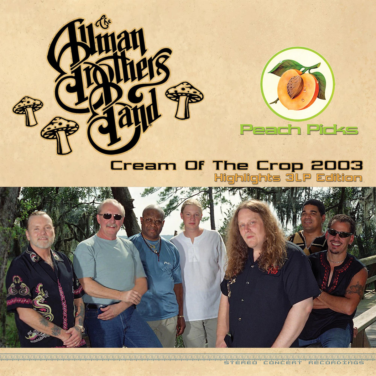 Allman Brothers Band - Cream Of The Crop 2003: Highlights 3 x Vinyle, LP, Édition Limitée, Gold, Silver & Bronze