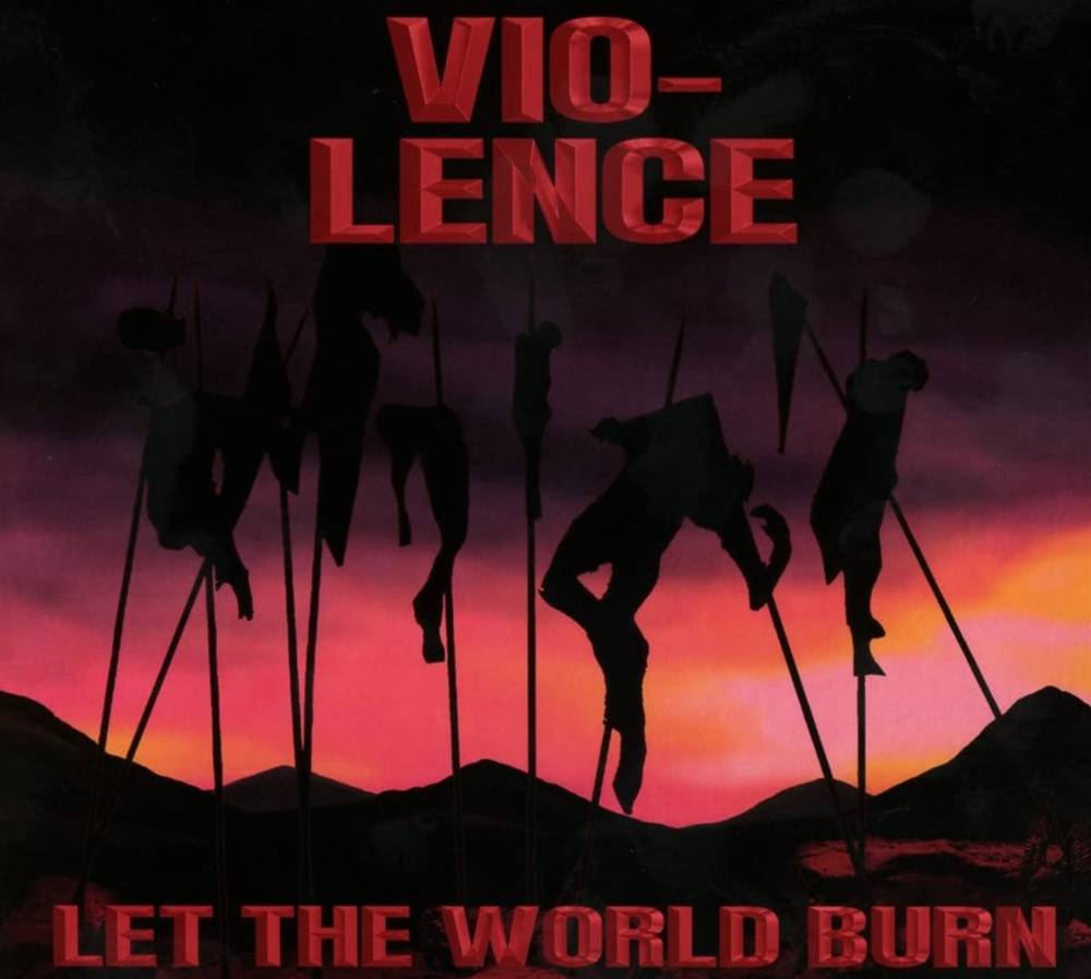 Vio-Lence – Let The World Burn  Vinyle, 12", EP, Édition Limitée, Orange Red Marble