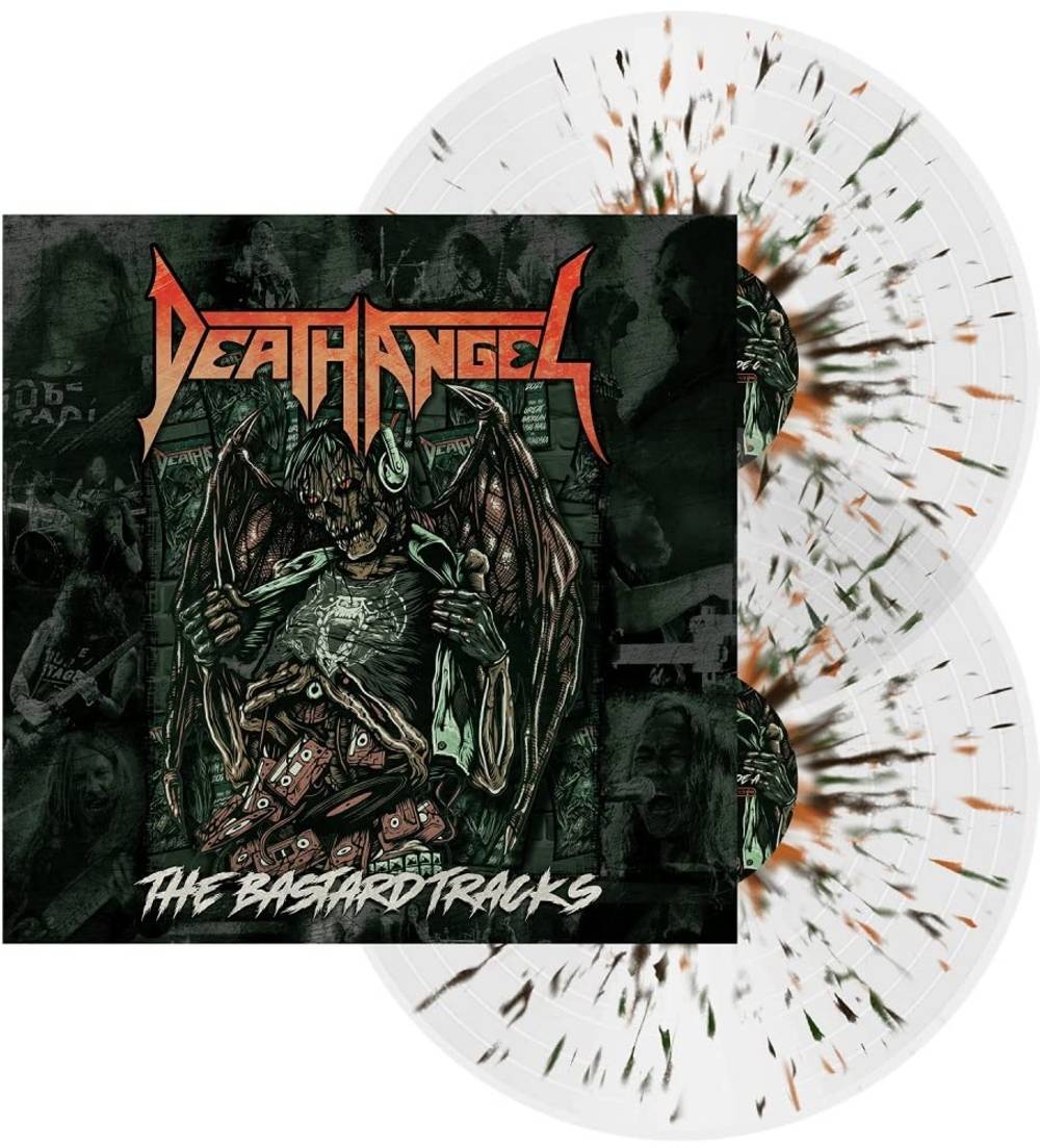 Death Angel  – The Bastard Tracks  2 x Vinyle, LP, Édition Limitée, Clear with Brown, Green and Orange Splatter