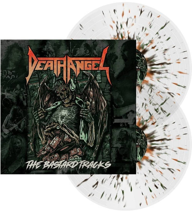 Death Angel  – The Bastard Tracks  2 x Vinyle, LP, Édition Limitée, Clear with Brown, Green and Orange Splatter