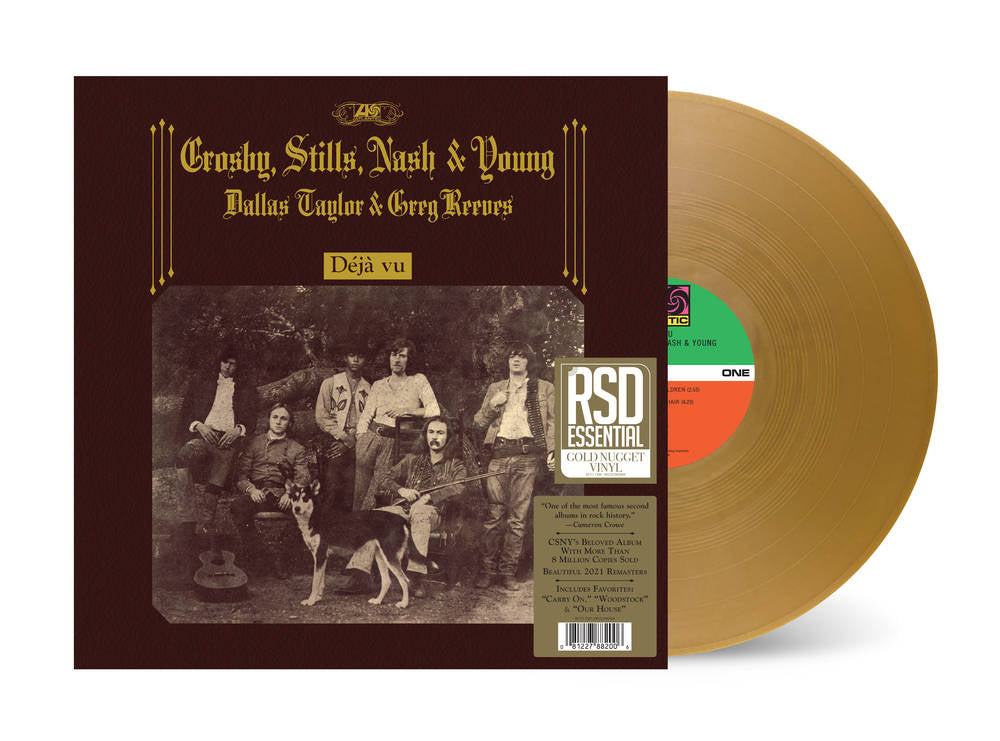 Crosby, Stills, Nash & Young – Déjà Vu  Vinyle, LP, Album, Édition Limitée, RSD, Gold