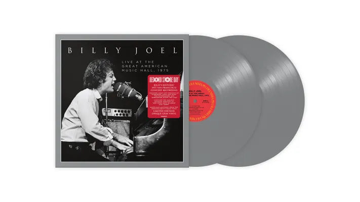 Billy Joel - Live At The Great American Music Hall, 1975 - 2 x Vinyle, LP, Édition Limitée, Grey Opaque