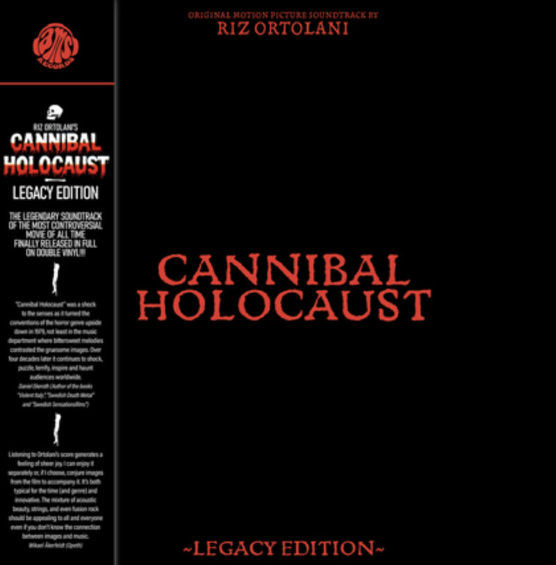 Riz Ortolani - Original Motion Picture Soundtrack - Cannibal Holocaust 2 x Vinyle, LP, Édition Limitée
