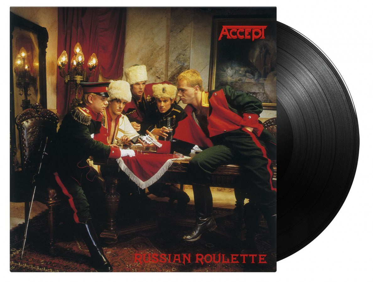 Accept – Russian Roulette  Vinyle, LP, Album, Réédition, Stéréo