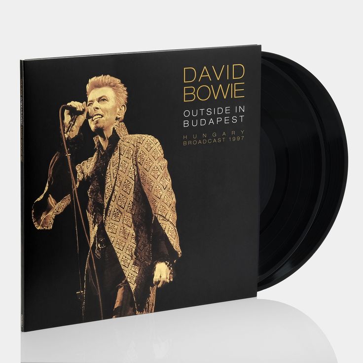 David Bowie – Outside In Budapest (Hungary Broadcast 1997) 2 x Vinyle, LP