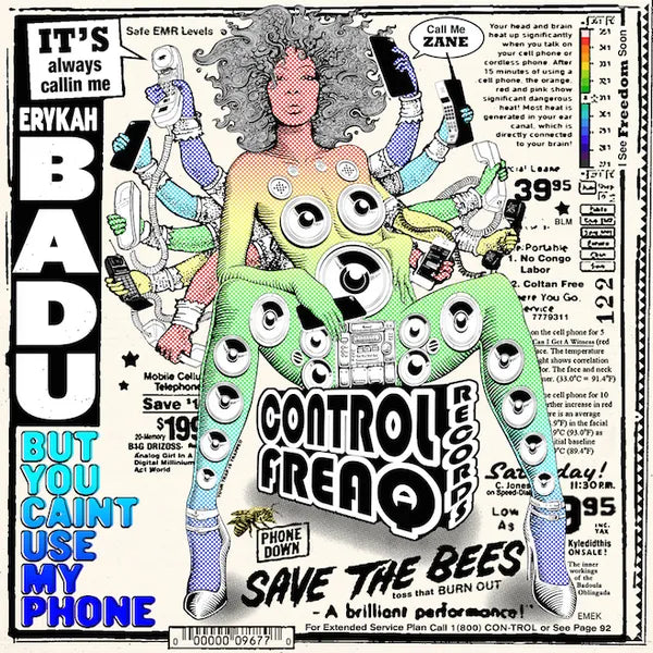Erykah Badu – But You Caint Use My Phone  Vinyl, LP, Limited Edition, Mixtape, Purple