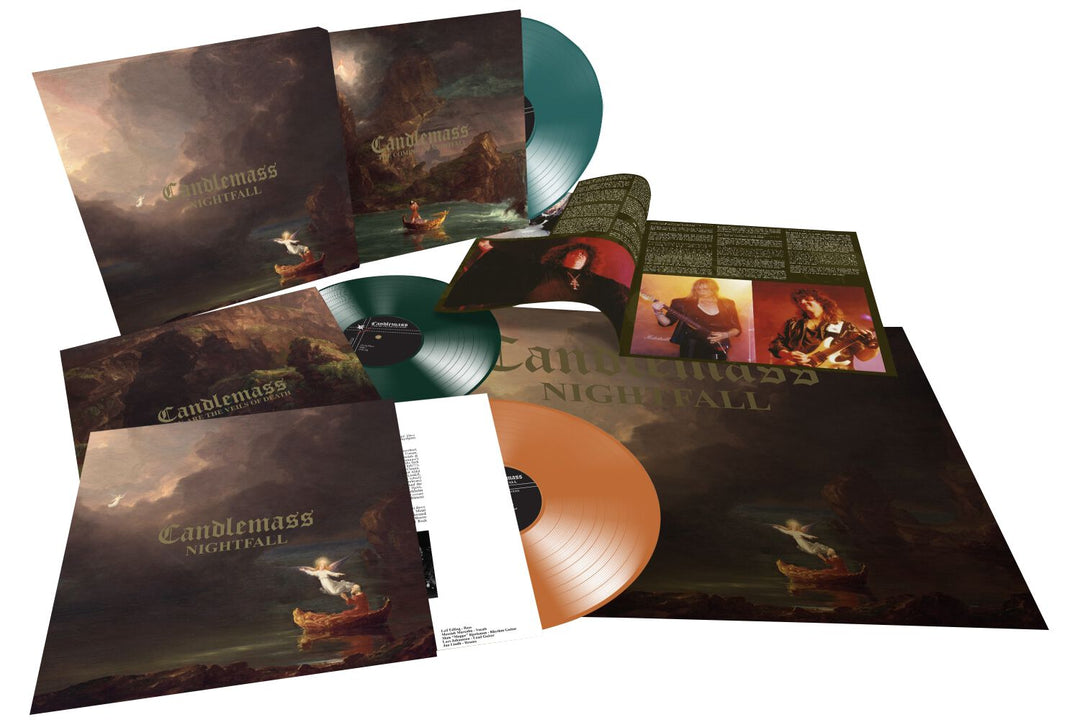 Candlemass – Nightfall  3 x Vinyl, LP, Album, Limited Edition, Colored, Edition 35th Anniveraire
