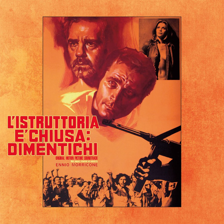Ennio Morricone – L'Istruttoria È Chiusa: Dimentichi  Vinyle, LP, Album, Édition Limitée, Numéroté, 180g, Orange Marbled
