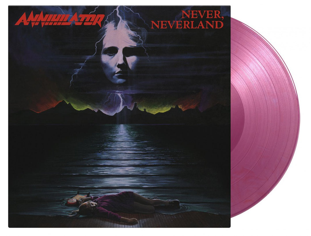 Annihilator  – Never, Neverland  Vinyle, LP, Album, Édition Limitée, Numérotée, Réédition, Velvet Purple