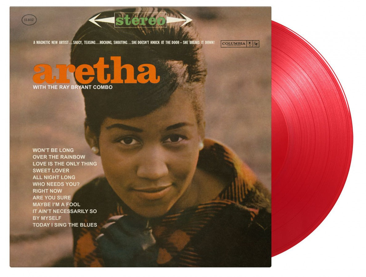Aretha Franklin With The Ray Bryant Combo – Aretha  Vinyle, LP, Album, Édition Limitée, Numéroté, Réédition, Stéréo, Rouge Transparent