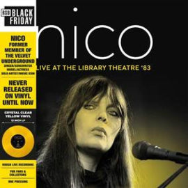 Nico – Live At The Library Theatre '83  Vinyle, LP, Édition Limitée, Crystal Clear Yellow