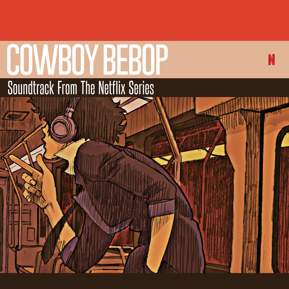 The Seatbelts, Yoko Kanno – Cowboy Bebop (Soundtrack From The Netflix Series)  2 x Vinyle, LP, Translucent Red Marble