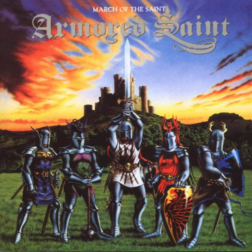 Armored Saint – March Of The Saint  Vinyle, LP, Album, Réédition, Bleu