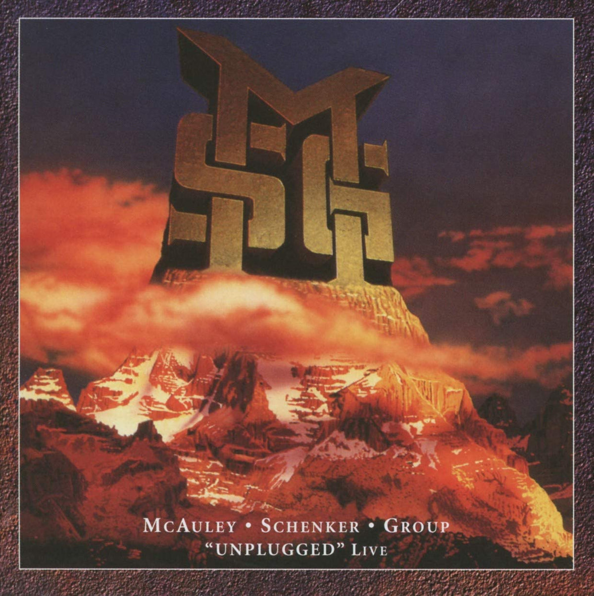 McAuley Schenker Group – "Unplugged" Live  CD, Album, Édition Limitée, Réédition