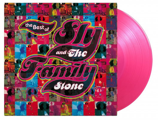 Sly & The Family Stone – The Best Of Sly And The Family Stone  2 x Vinyle, LP, Compilation, Réédition, Stéréo, Vinyle Rose Transparent