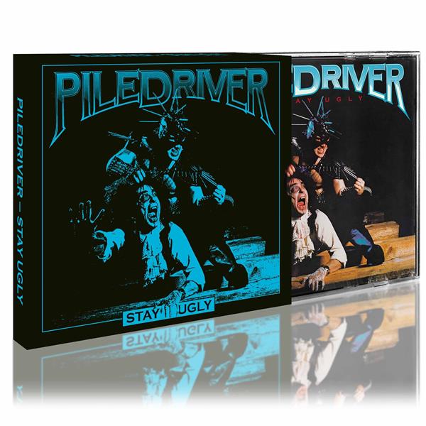 Piledriver – Stay Ugly  2 x CD, Album, Réédition, Remasterisé, Slipcase