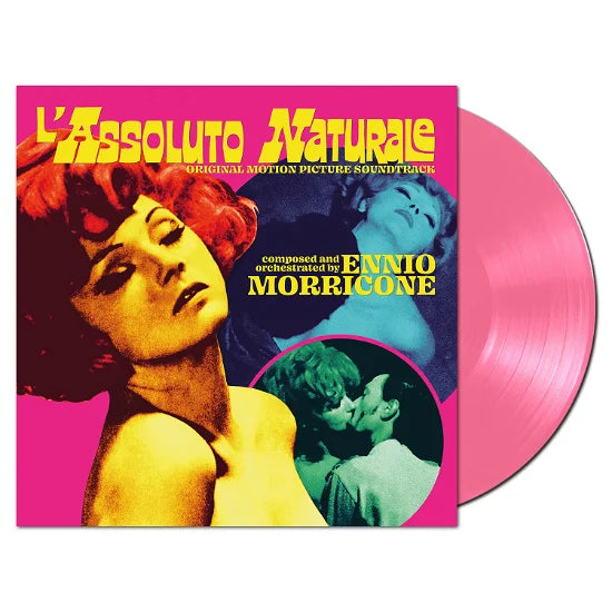Ennio Morricone – L'Assoluto Naturale (Original Motion Picture Soundtrack)  Vinyle, LP, Édition Limitée, Réédition, Rose