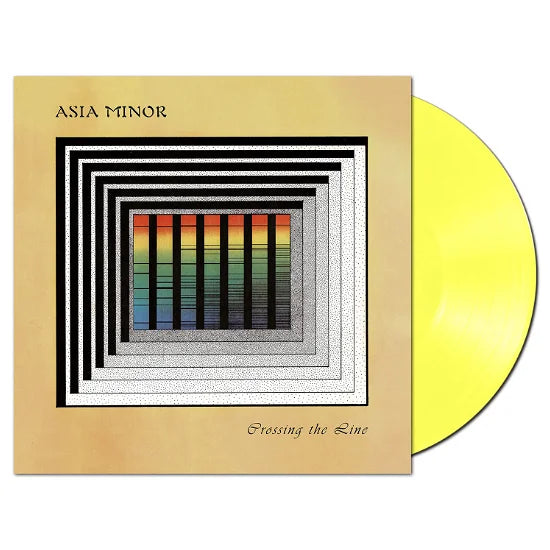 Asia Minor – Crossing The Line  Vinyle, LP, Album, Réédition, 180g, Yellow