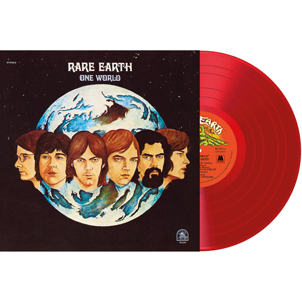 Rare Earth ‎– One World  Vinyle, LP, Album, Édition Limitée, Réédition, Ruby Red