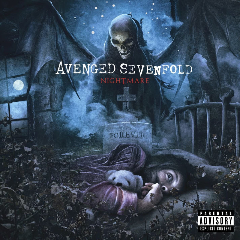 Avenged Sevenfold – Nightmare  2 x Vinyle, LP, Album, Réédition, Transparent Blue