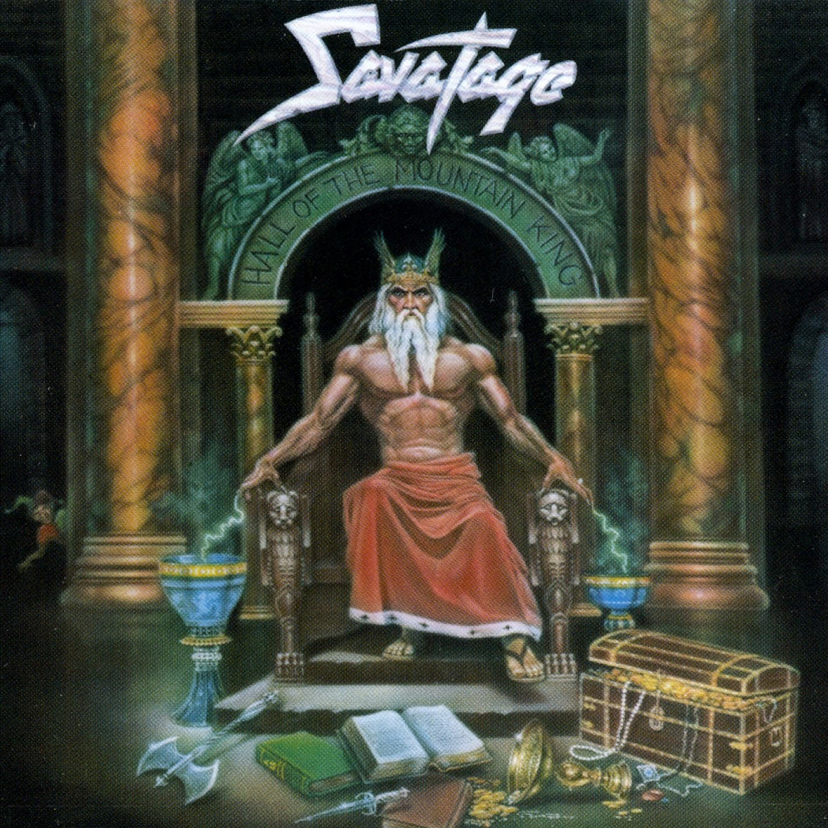 Savatage – Hall Of The Mountain King  Vinyle, LP, Album, Réédition, Remasterisé