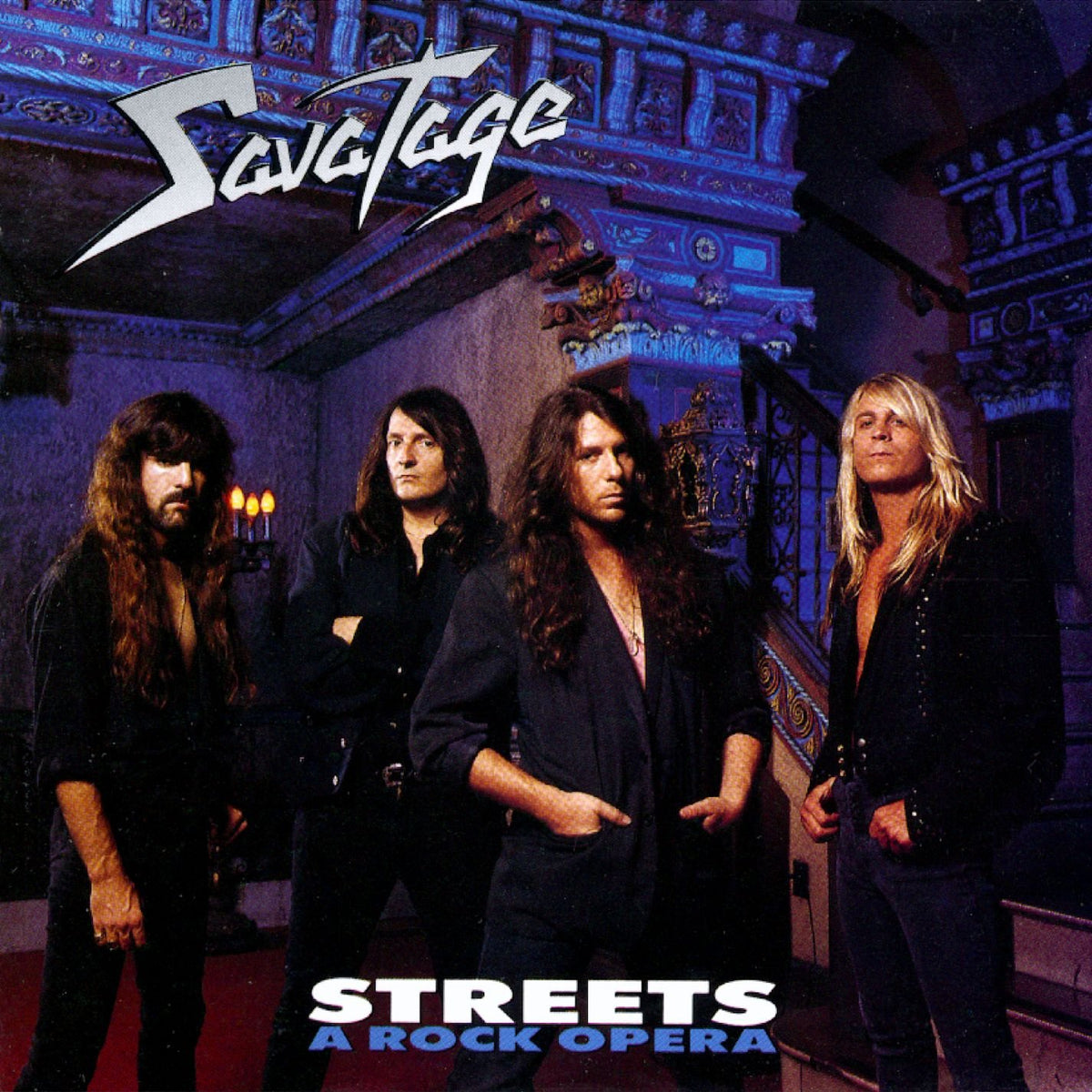 Savatage – Streets (A Rock Opera)  2 x Vinyle, LP, Album, Édition Limitée, Réédition, Remasterisé, Bleu [Ocean]