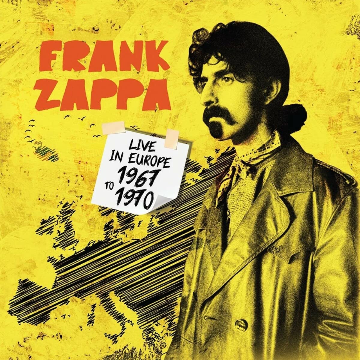 Frank Zappa – Live In Europe 1967 To 1970  6 x Vinyle, LP, Numéroté, Orange, Box Set