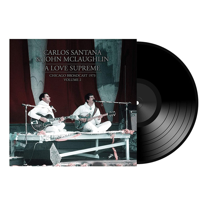 Carlos Santana & John McLaughlin ‎– A Love Supreme Volume 2  2 × vinyle, LP, stéréo, Gatefold