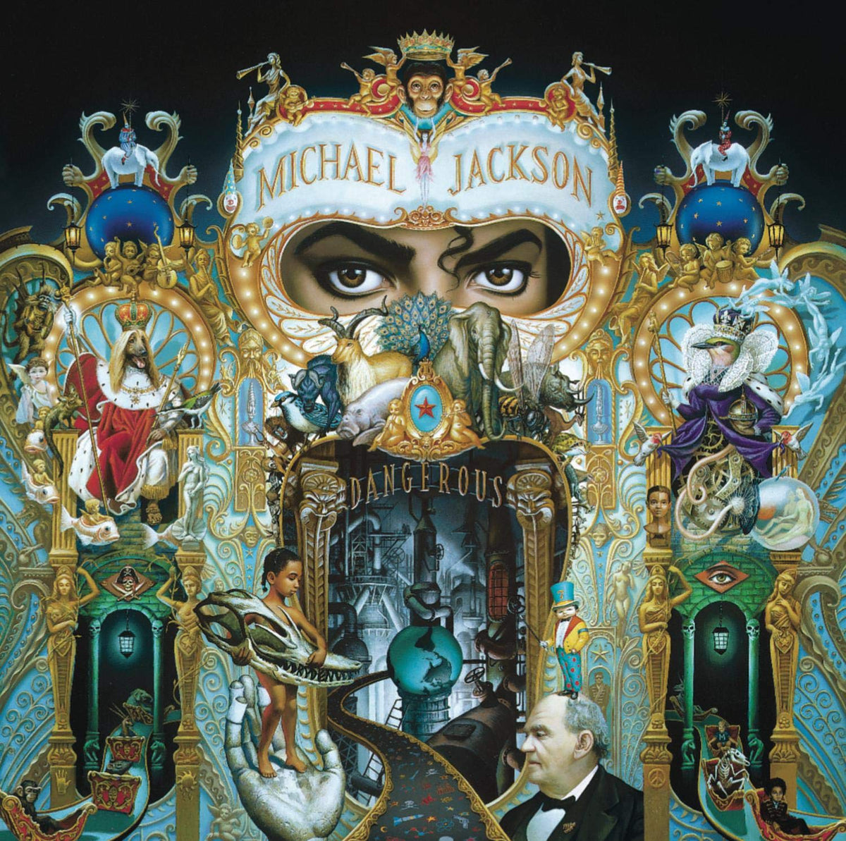 Michael Jackson – Dangerous 2 x Vinyle, LP, Album, Réédition