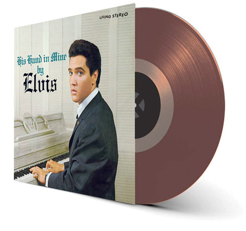 Elvis Presley ‎– His Hand In Mine  Vinyle, LP, Compilation, Édition Limitée, Réédition, Solid Brown