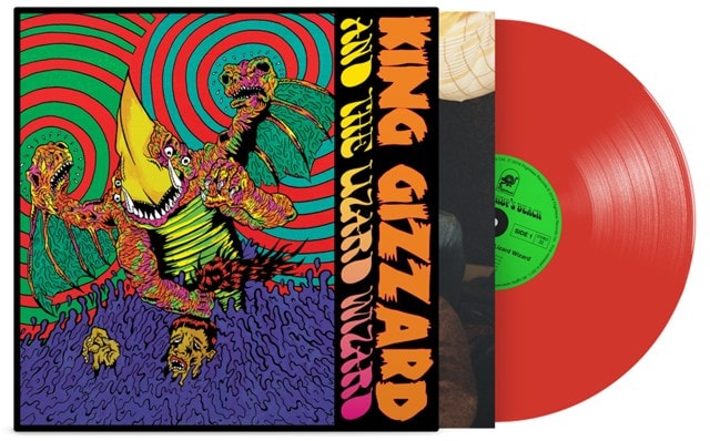 King Gizzard And The Lizard Wizard – Willoughby's Beach  Vinyle, 12", 45 RPM, EP, Édition Limitée, Réédition, Rouge