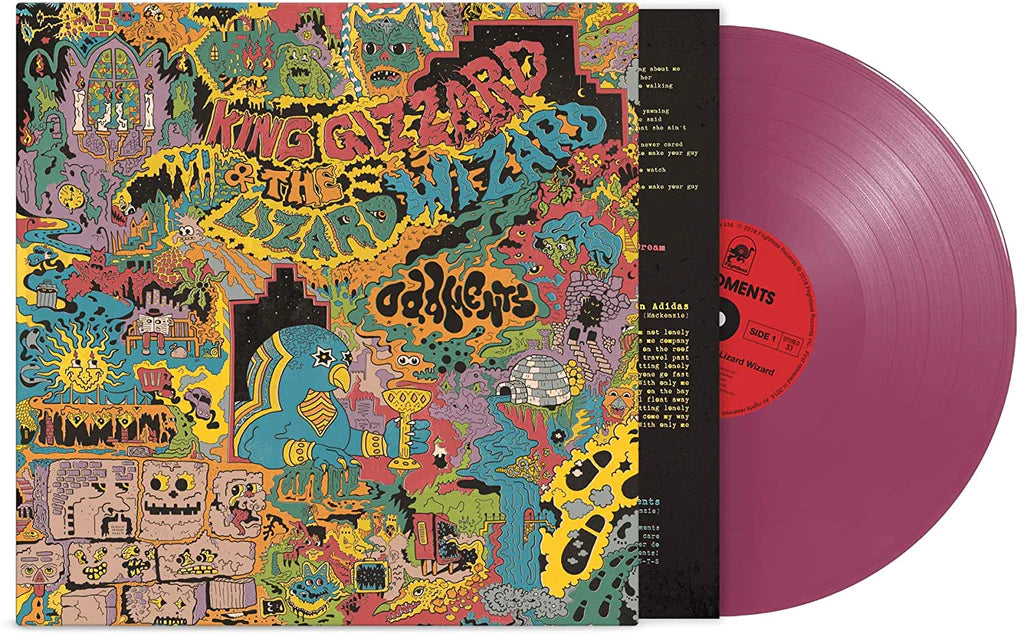 King Gizzard And The Lizard Wizard – Oddments  Vinyle, LP, Album, Réédition, Purple