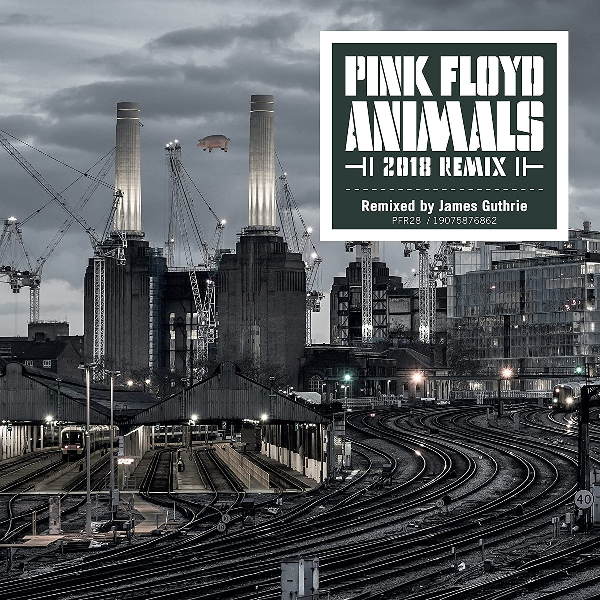 Pink Floyd – Animals (2018 Remix)  Vinyle, LP, Album, Réédition +  CD, Album, Réédition +  Blu-ray, Album, Réédition, Remastérisé, Multicanal +  DVD-Audio, Multicanal, Album, Réédition, Coffret Limitée