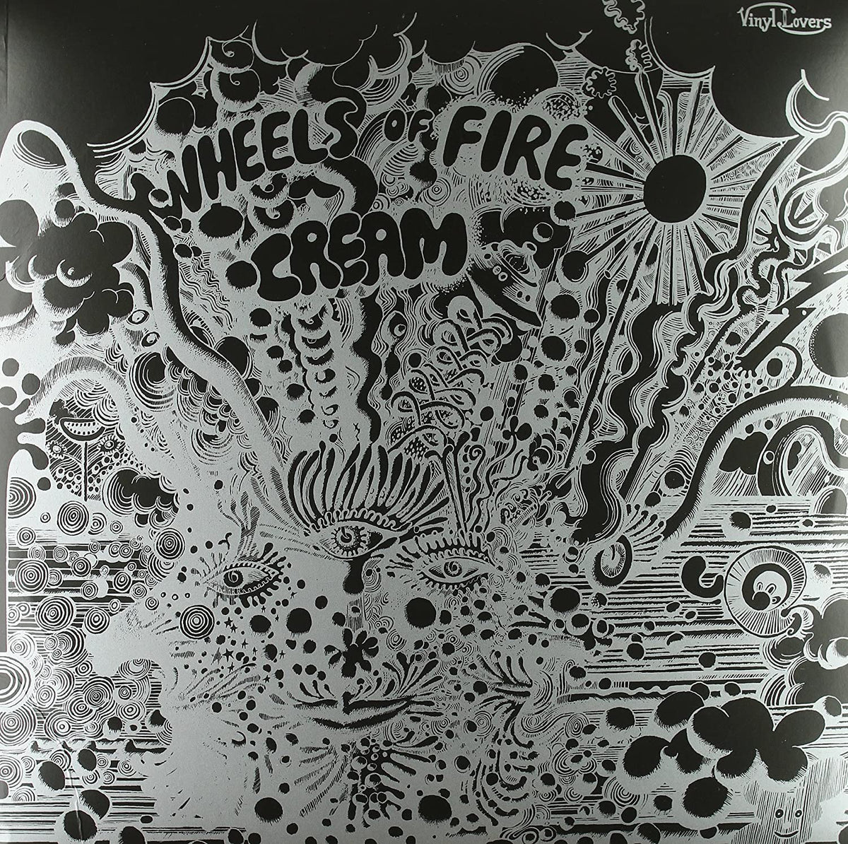 Cream  – Wheels Of Fire - Live At The Fillmore  Vinyle, LP, Album, Réédition