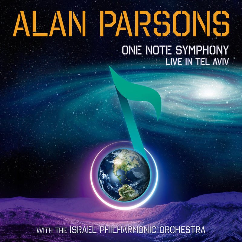 Alan Parsons With The Israel Philharmonic Orchestra – One Note Symphony (Live In Tel Aviv) 2 x CD, Album + DVD-Video, NTSC