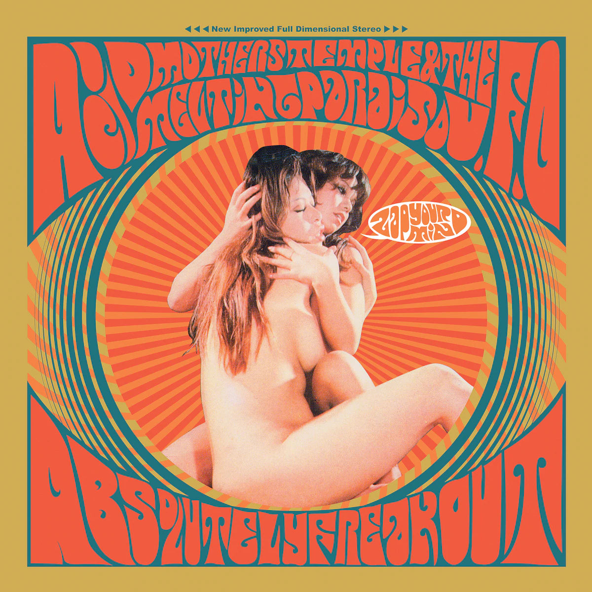 Acid Mothers Temple & The Melting Paraiso U.F.O – Absolutely Freak Out (Zap Your Mind!!)  2 x Vinyle, LP, Réédition, Édition Spéciale, Orange/Jaune