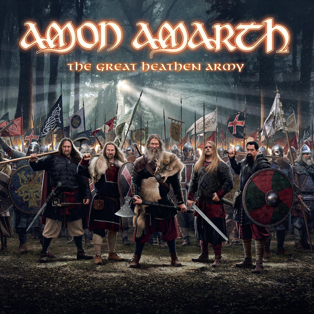 Amon Amarth – The Great Heathen Army  Vinyle, LP, Album, Gatefold