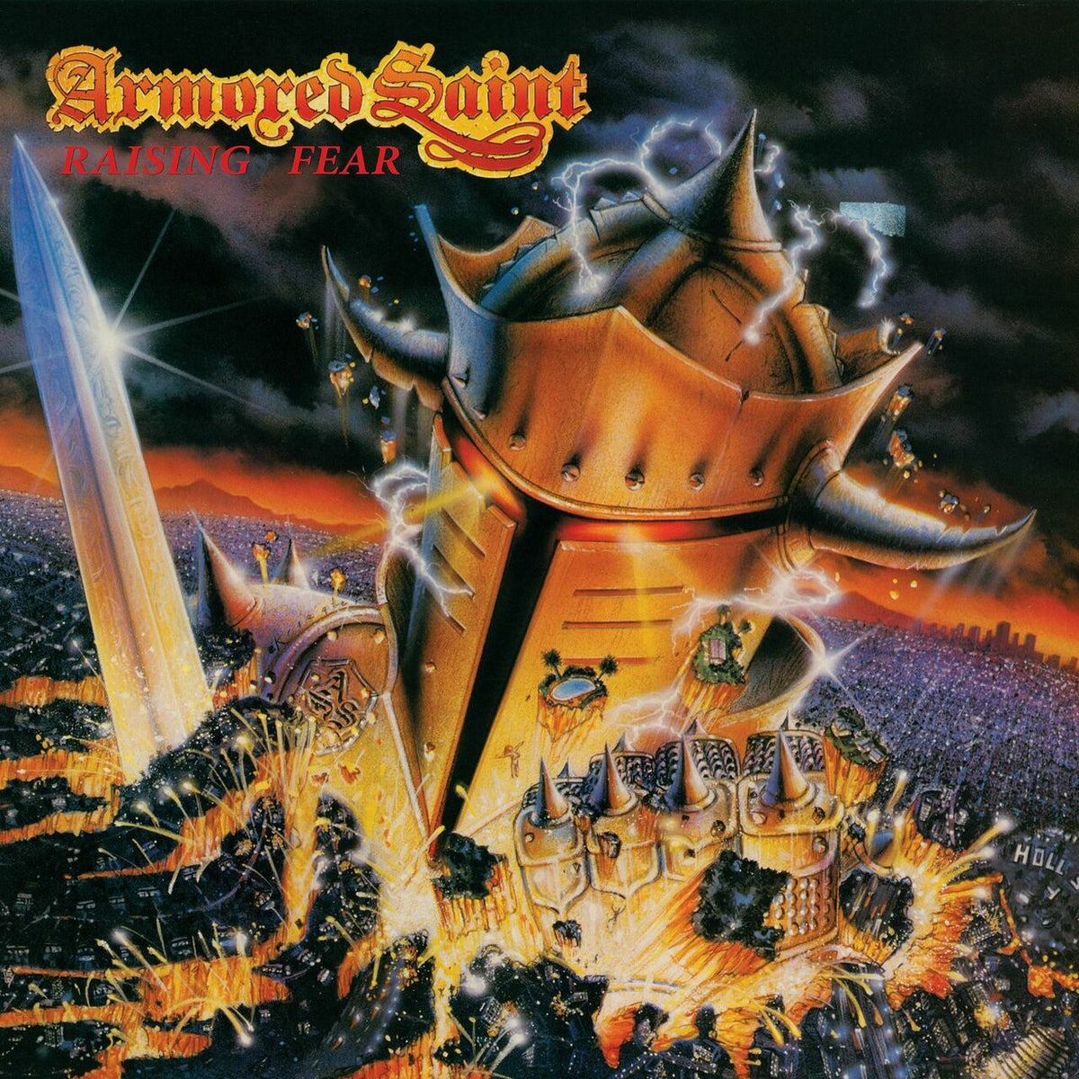Armored Saint – Raising Fear  Vinyle, LP, Album, Réédition, Rouge